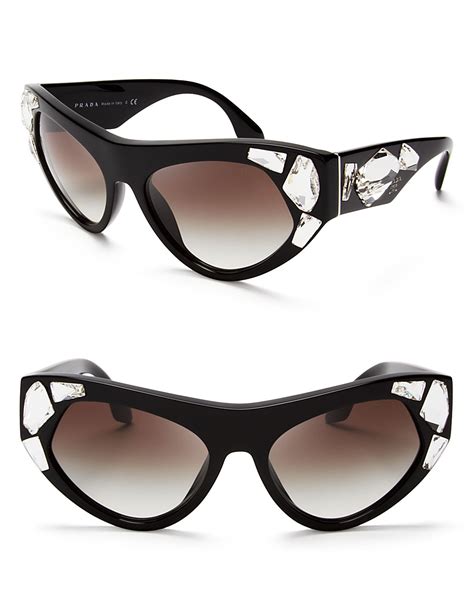 black cat eye sunglasses prada|cat eye prada sunglasses women.